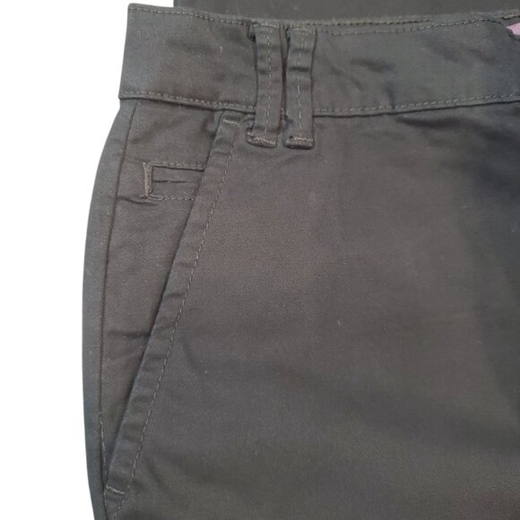 Gloria Vanderbilt Amanda Fit Pants Womens Size 8 Black High Waist Straight Leg - Picture 2 of 12